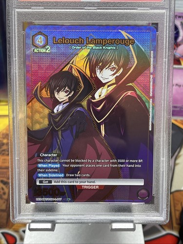 Lelouch Lamperouge (017) (SR*) - UE04BT: Code Geass: Lelouch of the Rebellion - Picture 9 of 9