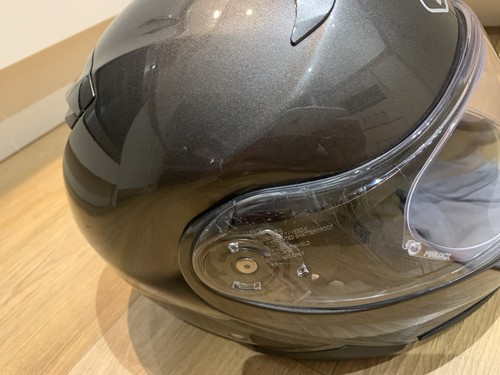 SHOEI Neotec 2 Flip-up Motorcycle Helmet Size S 55-56cm With Bag Grey - Picture 6 of 19