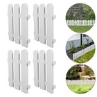 10Pcs Fence Solid Plastic Fencing DIY Delicate Garden Courtyard Lawn Guardrail