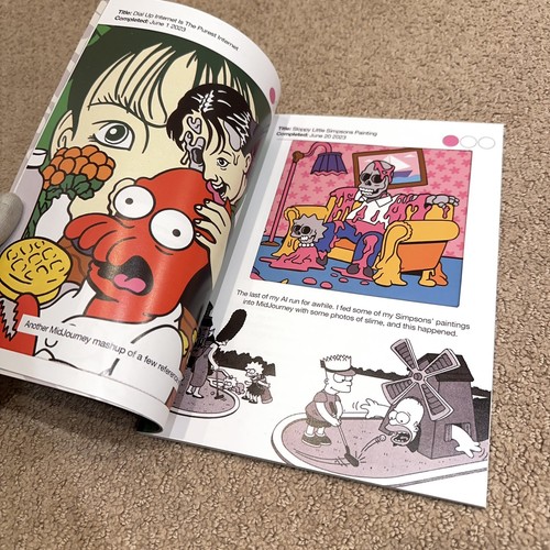 Matt Gondek Total Recall Softcover Book Limited Edition Artwork Art Fine SIGNED - Bild 4 von 11