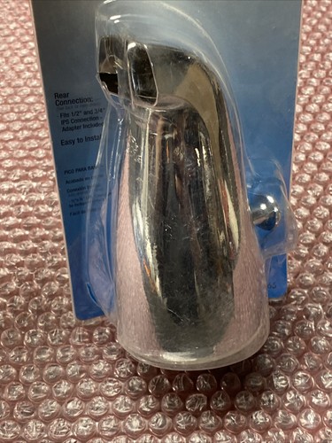 New Danco Tub Spout with Diverter Chrome 12" or 34" IPS Connector 80765 - Picture 4 of 4