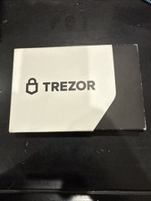 Trezor Model T Cryptocurrency Hardware Wallet NEW IN ORIGINAL Open Box