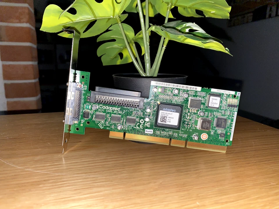 Adaptec SCSI Controller PCI-X 64Bit RAID Rimanenza Magazzino - Immagine 2 di 4