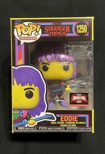 Funko Pop! Stranger Things Eddie #1250 TargetCon 2024 Exclusive Figure