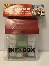 INFOBOX Real Estate Outdoor Paper Flyer Holder 75 Sheet Capacity NEW W/Hardware