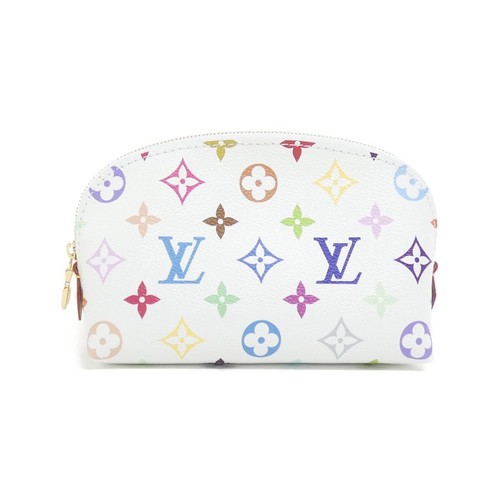 Authentic LOUIS VUITTON Multicolor(LV X TM) Pochette Cosmetic PM pouch  #M13-...