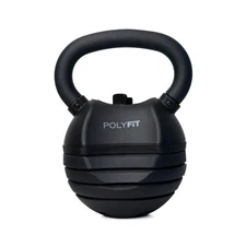 Polyfit Adjustable Kettlebell Set | 30 lbs | Kettlebell Weights for Home Gym