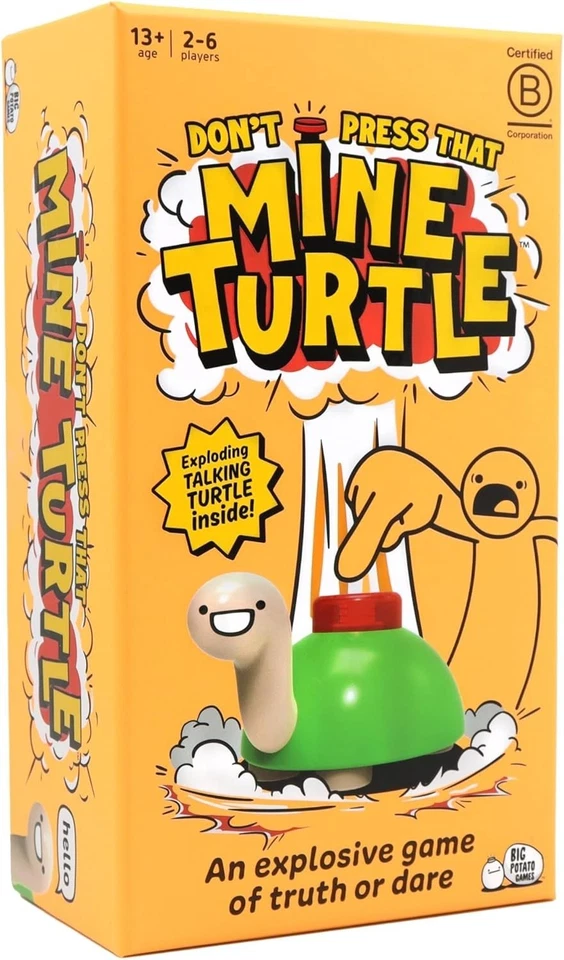 Big Potato Mine Turtle: Truth or Dare – Explosive Party Game