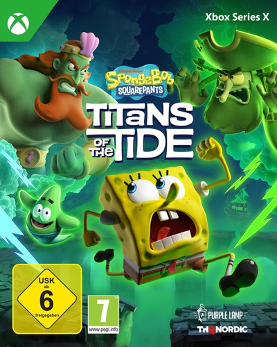 Xbox Spongebob Squarepants: Titans Of The Tide (UK IMPORT) Game NEW - Picture 2 of 10