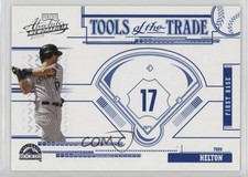 2005 Playoff Absolute Memorabilia Tools of the Trade Blue /150 Todd Helton HOF