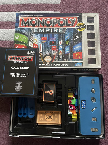 Monopoly Empire - Now With Different Tokens! - Complete - Damaged Box - Picture 2 of 5