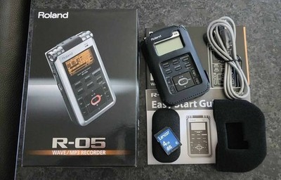 Roland WAVE/MP3 RECORDER R-05 レコーダー 録音機器 R-05 WAVE/MP3 Recorder Introduction (Part 1) - YouTube