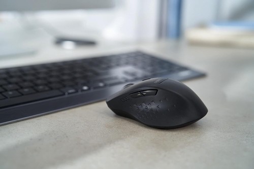 Rapoo 9500 m Tastatur und Maus Set, 2,4 GHz, Bluetooth, Aluminium, schwarz, 1600 - Zdjęcie 5 z 11