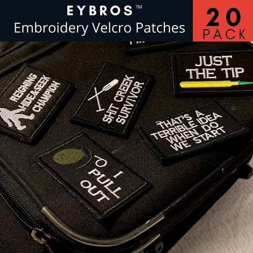 Tactical Morale Patch, 20 Bundle-Set, Military Patches Funny for Backpacks Ha... - Picture 6 of 7