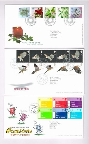 GB QEII 2002, 2003 First Day Covers x 11. - Picture 2 of 5