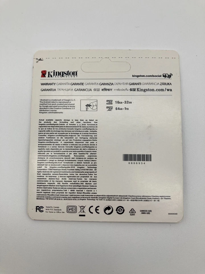 Kingston 32GB Canvas Select Plus microSDHC Card | Up to 100MB/s | A1 Class10 UHS - Image 2 of 2