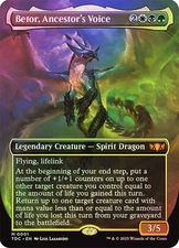 MTG ** FOIL ** Betor, Ancestor's Voice (Borderless) - Tarkir: Dragonstorm