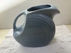 MINT Vintage FIESTA FiestaWare Large Disc Water Pitcher Periwinkle Blue Retired