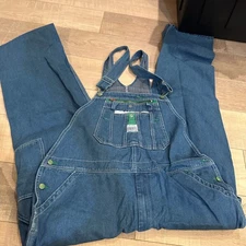 LIBERTY MENS  DENIM OVERALLS 42 X 34