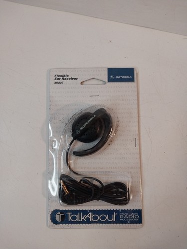 Motorola Flexible Ear Receiver 2-Way Radio Accessory OEM 50227 Talk About - Afbeelding 1 van 4
