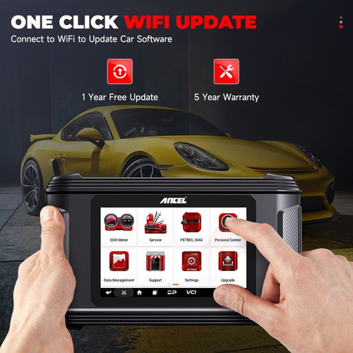 Ancel DM500 Coche Odómetro Corrección de Kilometraje Ajuste OBD2 Escáner Restablecimiento de Aceite a - Imagen 10 de 15