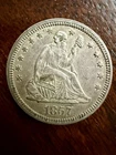 1857 Seated Liberty Quarter – Pre-Civil War 90% Silver U.S. Coin