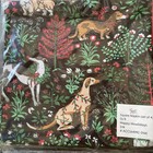 PrintFresh Dog Holiday Napkins 20”Square Rare Dinner Napkin Organic Cotton 4