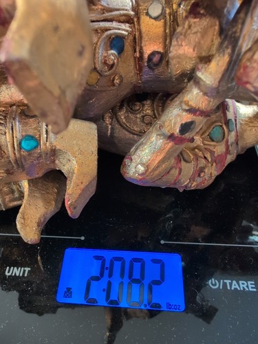 3 Vintage/Antique Thai Wood Carved Musicians Wall Sculptures Gold Gilt Glass  - Picture 24 of 24