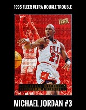 1995-96 Fleer Ultra - Double Trouble Michael Jordan #3