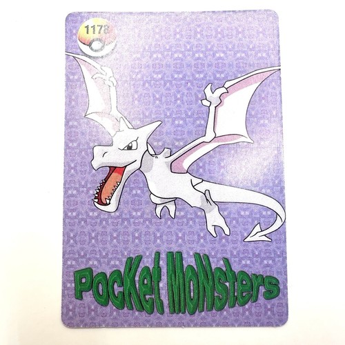 Aerodactyl 1178 Pokémon Bandai Prism Vending Sticker Pocket Monster US SELLER 23 - Picture 1 of 2