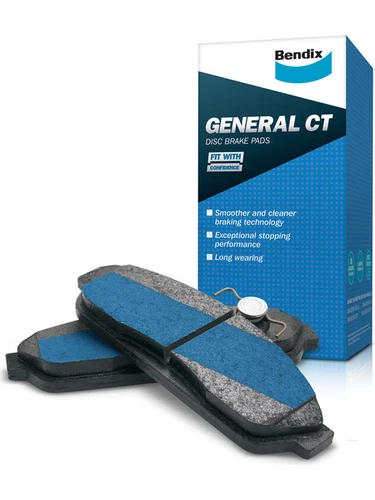 Bendix General CT Brake Pad fits Nissan Maxima 3.5 J31 (DB1485GCT) - Picture 3 of 12