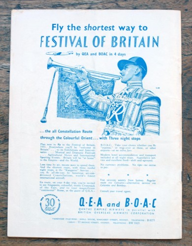 ANTIGUO PROGRAMA Empire Theatre Sydney Gilbert & Sullivan Opera 1950 The Gondoliers - Imagen 14 de 14