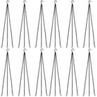 12 Pcs Flowerpot Chains Balcony Courtyard Garden Plant Pot Hanging Hook Chains