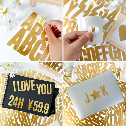 500 Pieces 30 Sheets Large Letter Stickers 2.5 Inch Alphabet Letter Stickers ... - Picture 5 of 8