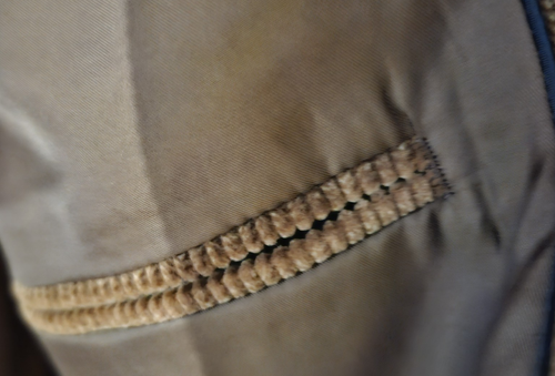 Vintage Dockers Cord Blazer camel Herren 44 lange Taschen /gefüttert gebraucht - Bild 6 von 8