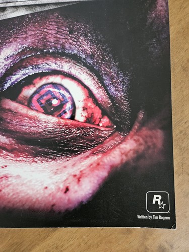 Manhunt 2 Official Strategy Guide Brady PS2 PSP Wii Rockstar w/ Poster - Picture 2 of 16