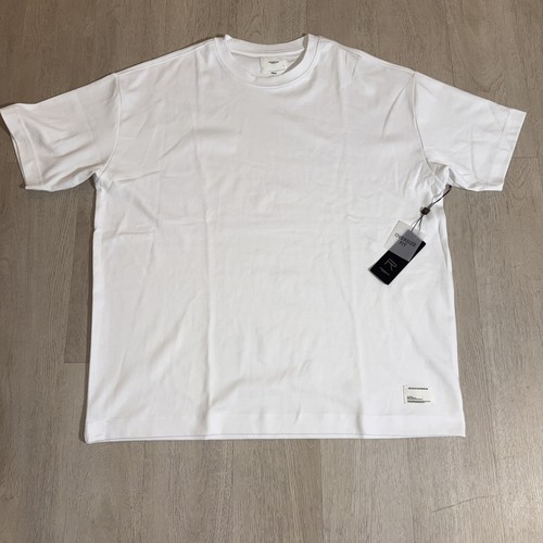 Camiseta Reserved Supply Para Hombre Calce Grande Ropa de Calle Talla Grande Blanca Nueva Con Etiquetas - Imagen 1 de 4