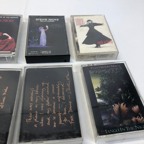 11 VTG Stevie Nicks Fleetwood Mac Cassette Tapes Wild Heart Bella Donna Rumours - Picture 6 of 12