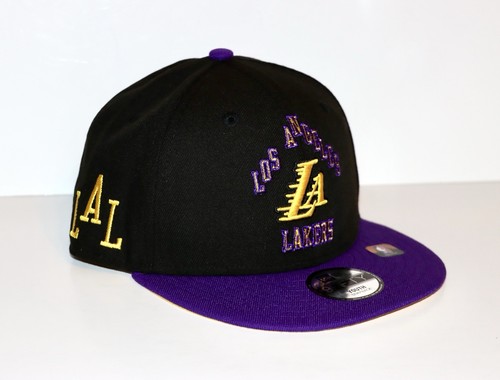 LA Los Angeles Lakers New Era Hat Snapback City Edition 2023/24 Youth - Picture 9 of 16