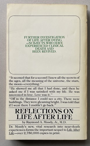 Reflections on Life After Life by Raymond A. Moody Jr. MD (1978 Paperback) - Bild 2 von 14
