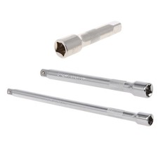 3/8" Long Short Drive Extension Bar Set Adapter Socket Ratchet Wrench Extender C
