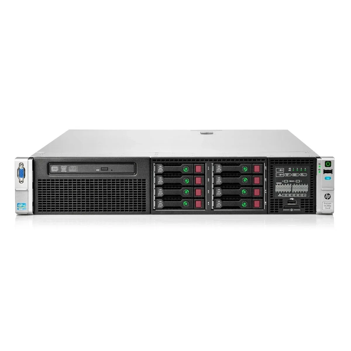 SERVEUR 2U MONTÉ en rack HP ProLiant DL380p G8 2x 8 cœurs E5-2690 2,9 GHz 2684 Go 32 Go EUR 1.653,72 - FR