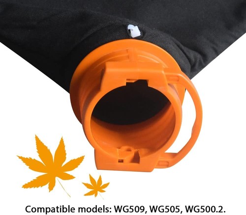 50026858 Trivac Leaf Collection Bag (WGBAG500) for Worx Vacuum Cleaner 12...  - Picture 7 of 9
