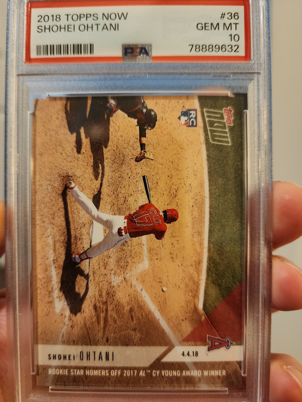 2018 Topps Now - Shohei Ohtani #36 /3382 (RC)