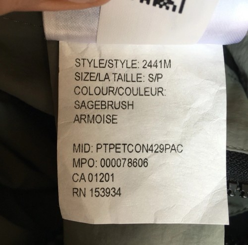 Canada Goose Faber Bomber Herren Jacke Sagebrush Größe S - Bild 18 von 20