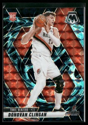 Rookie 2024-25 Panini Mosaic #246 Donovan Clingan Genesis Mosaic