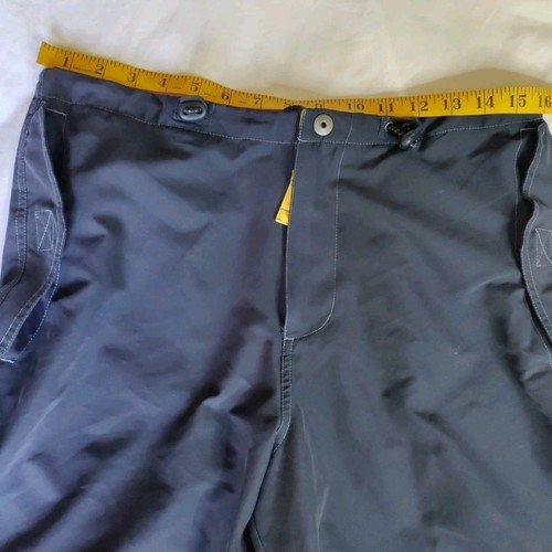 Vintage Gap Parachute Shorts Men Small 30-31 Blue Wide Leg Baggy Rave Skater Y2K - Picture 12 of 20