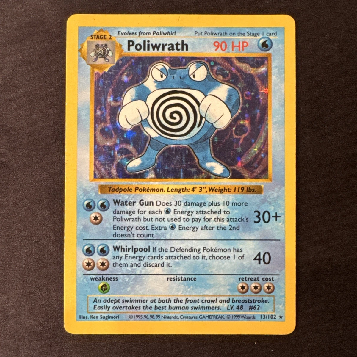Poliwrath Pokémon TCG Cards for sale | eBay