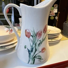 Pier 1 Tulip Dinnerware 1 Pitcher