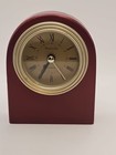 WOODEN MICHAEL C. FINA FIFTH AVENUE SMALL MANTEL CLOCK DESK